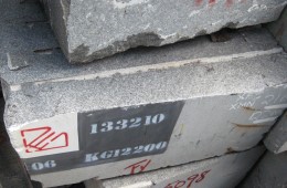 Nero Impala granite raw blocks